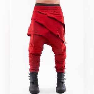 DEMOBAZA Men’s trousers LAYER VIVID RED